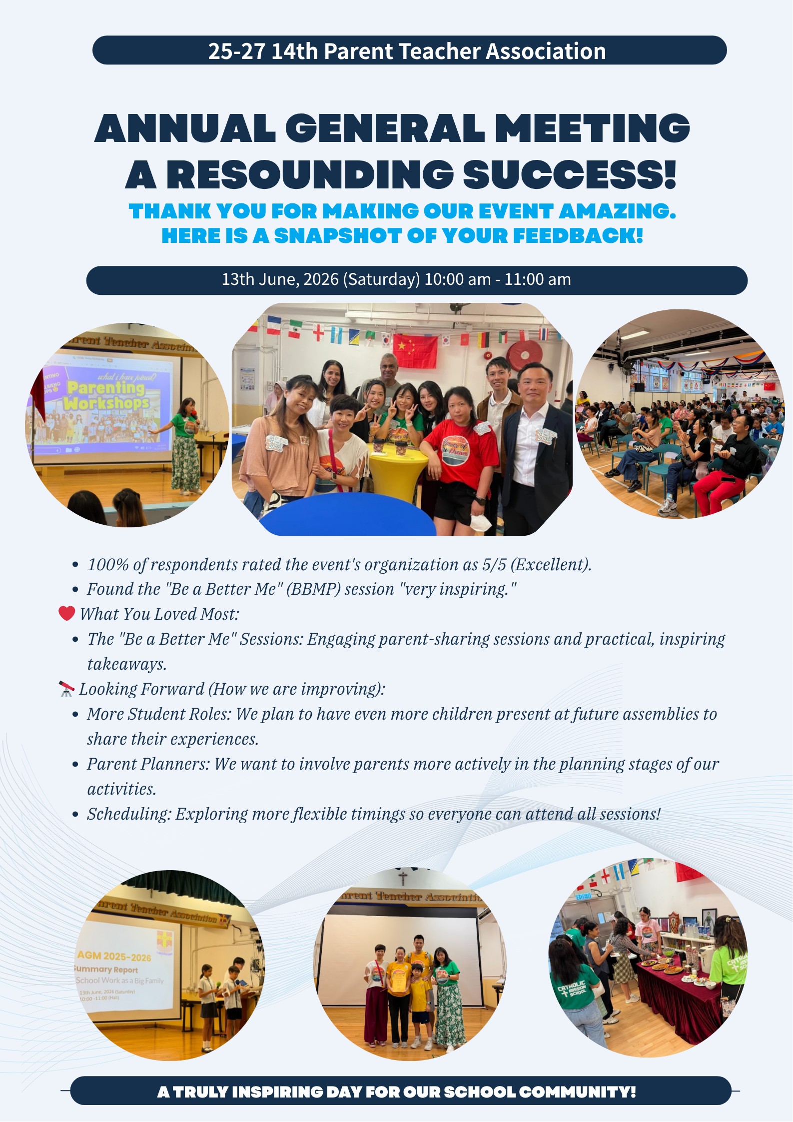 25 27 14th Parent Teacher Association Annual General Meeting Report